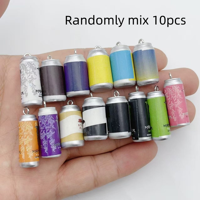 Resin Craft Projects - 10 szt. Mini Symulowane Puszki Napojów
