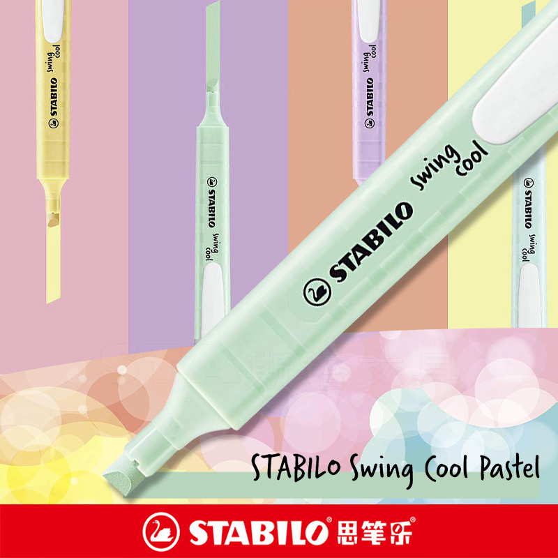 Stabilo Marker Boss - 6 sztuk STABILO wyróżnienia 275 Macaron