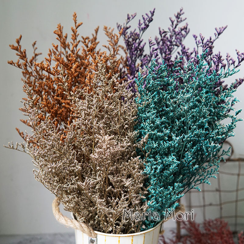 Dried Flower Bulk - 70g/Konserwowana trawa walentynkowa Limonium Flower Lover