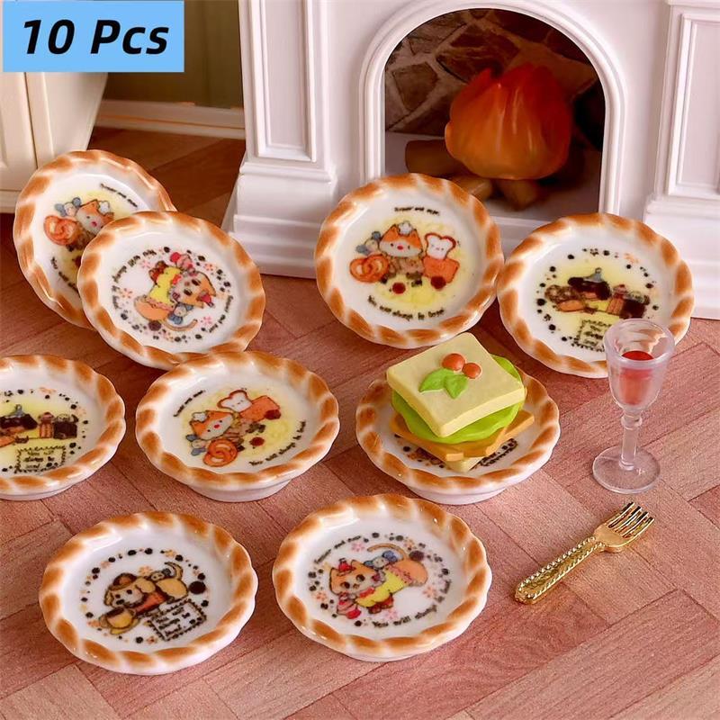 Resin Craft Kit - 10 sztuk/zestaw Miniaturowe formy do pieczenia