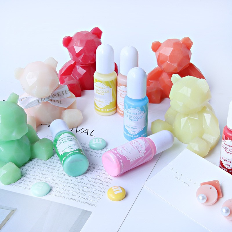 Resin Pigment Set - Hurtowe 18 kolorowe, intensywne pigmenty w