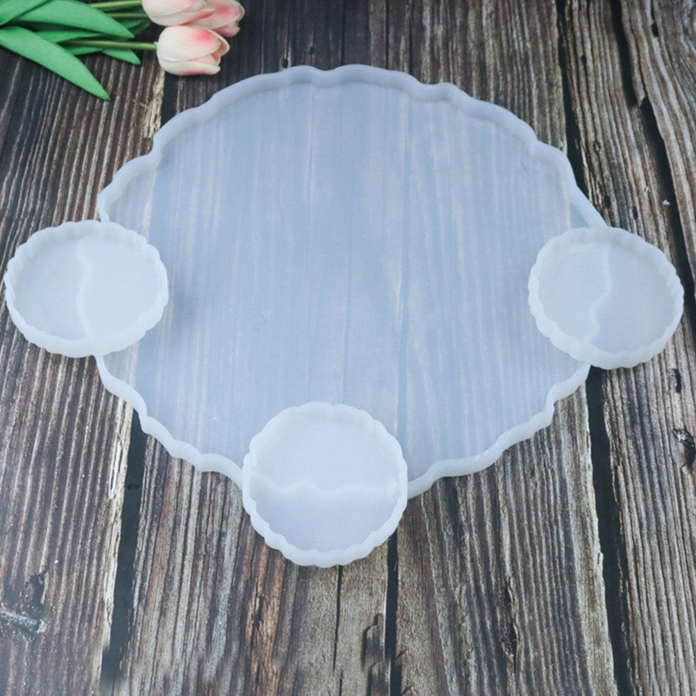 Serving Tray Mold - 2 szt. Forma silikonowa do tacy