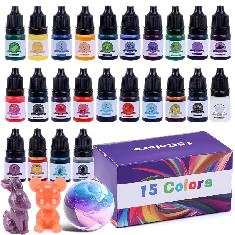 Pigment do żywicy epoksydowej  – Resin Pigment Set recenzja i cena