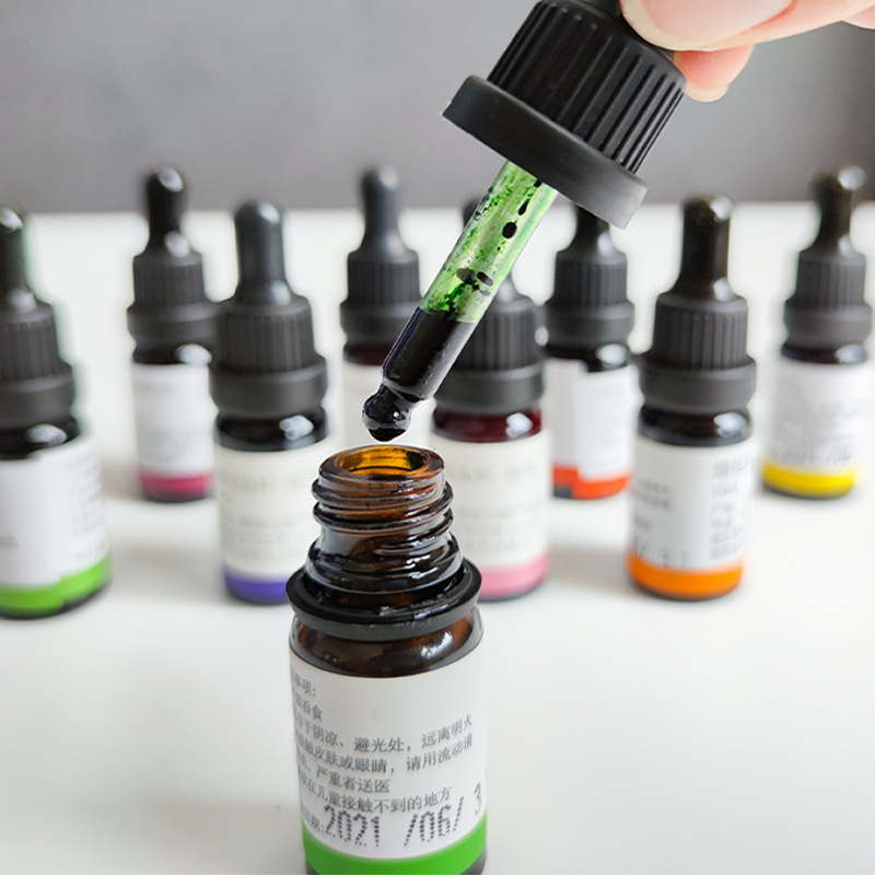 10ml Płynny Barwnik do Świec W – Resin Pigment Set recenzja i cena