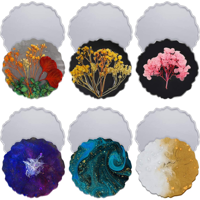 6 sztuk Forma do podkładek z ż – Geode Mold Silicone recenzja i cena