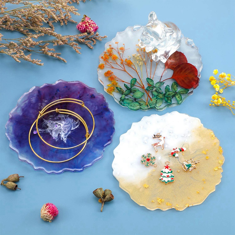 6 sztuk Forma do podkładek z ż – Geode Mold Silicone recenzja i cena