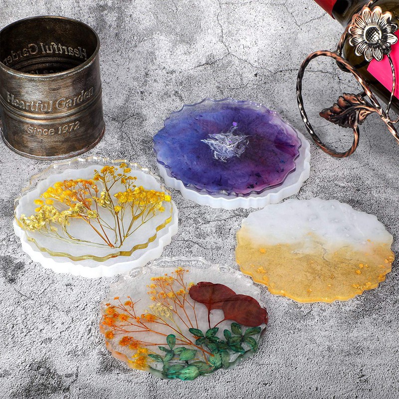 6 sztuk Forma do podkładek z ż – Geode Mold Silicone recenzja i cena