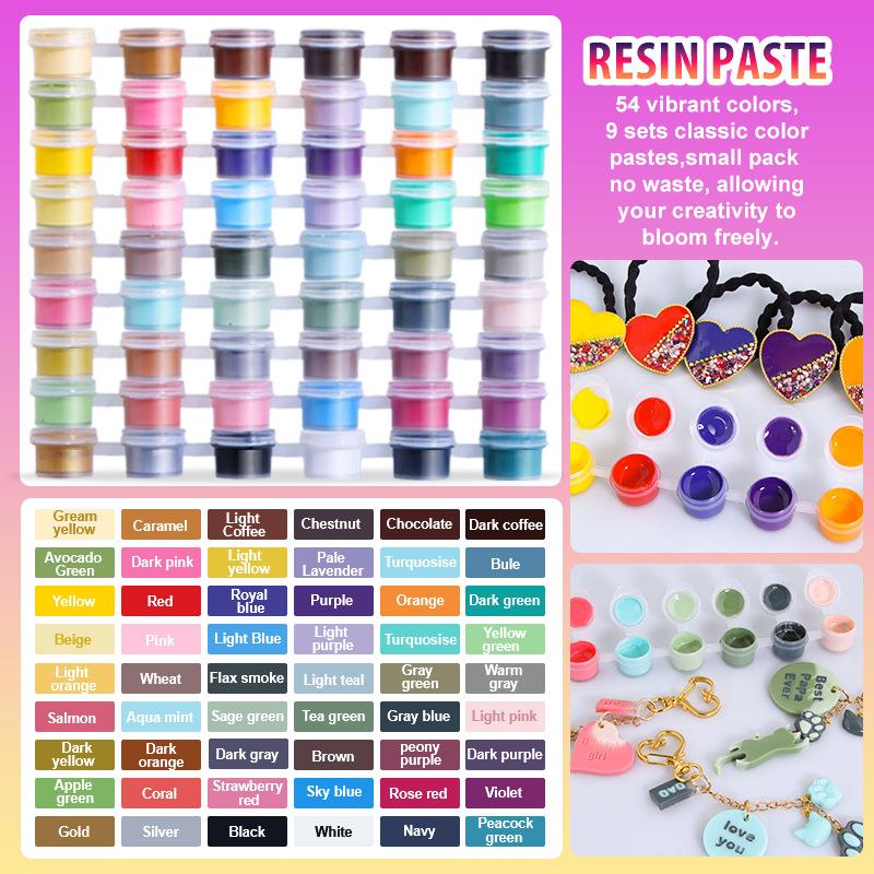 6 kolorów/zestaw Pigment do pa – Resin Pigment Set recenzja i cena
