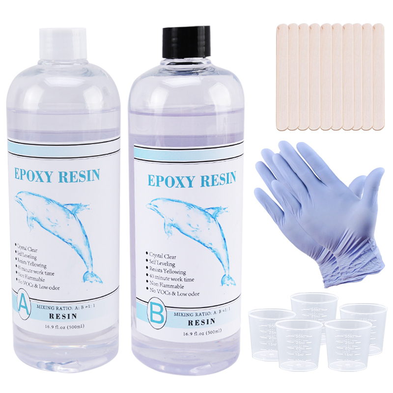 1:1 Przezroczysta żywica epoks – Resin Jewelry Kit recenzja i cena
