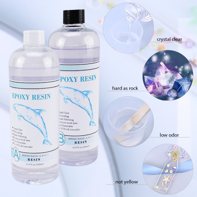 1:1 Przezroczysta żywica epoks – Resin Jewelry Kit recenzja i cena
