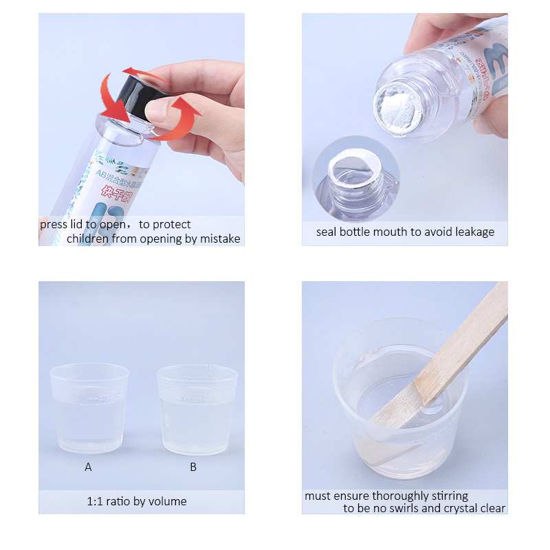 1:1 Przezroczysta żywica epoks – Resin Jewelry Kit recenzja i cena