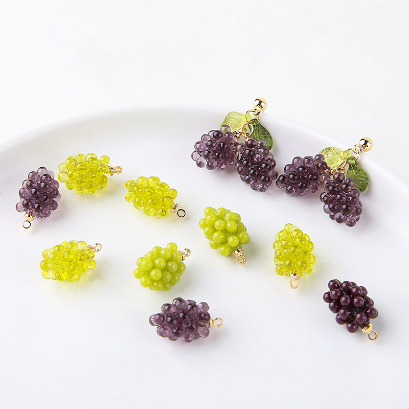 6 szt. Urocze Małe Winogronka  – Resin Craft Projects recenzja i cena